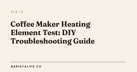 Coffee Maker Heating Element Test: DIY Troubleshooting Guide