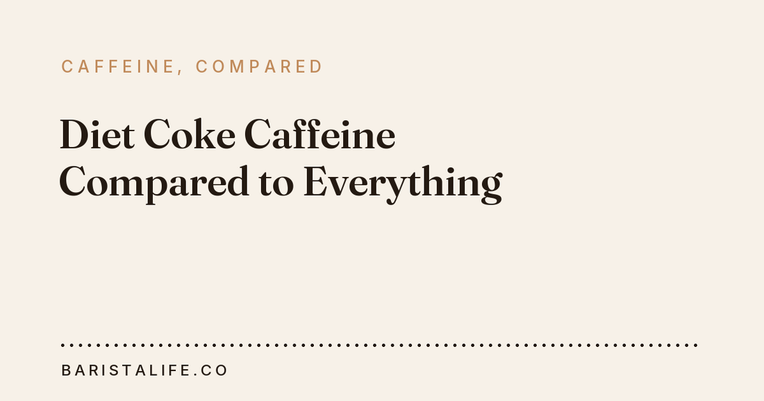 Diet Coke Caffeine Compared to Everything