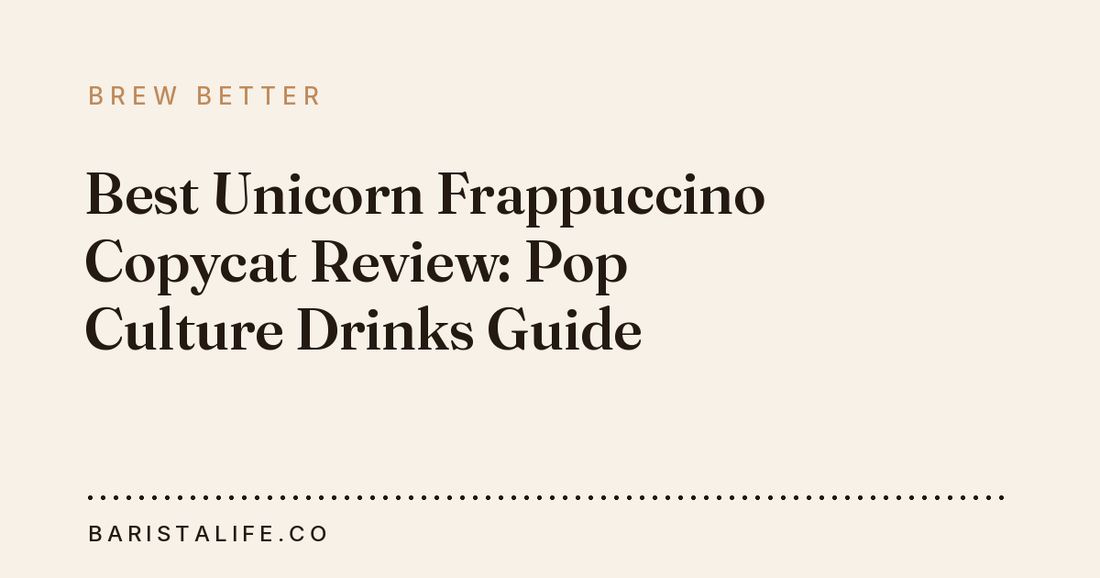 Best Unicorn Frappuccino Copycat Review: Pop Culture Drinks Guide