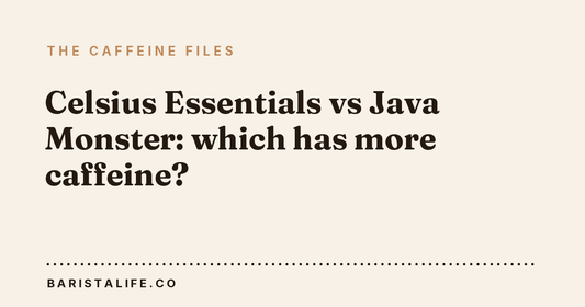 Celsius Essentials vs Java Monster: which has more caffeine?