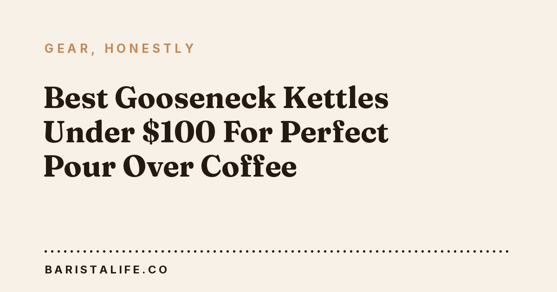Best Gooseneck Kettles Under $100 For Perfect Pour Over Coffee