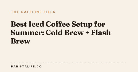 Best Iced Coffee Setup for Summer: Cold Brew + Flash Brew