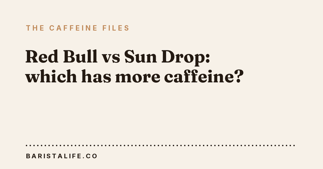 Red Bull vs Sun Drop: which has more caffeine?