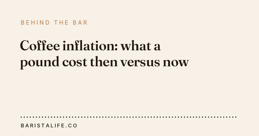 Coffee inflation: what a pound cost then versus now