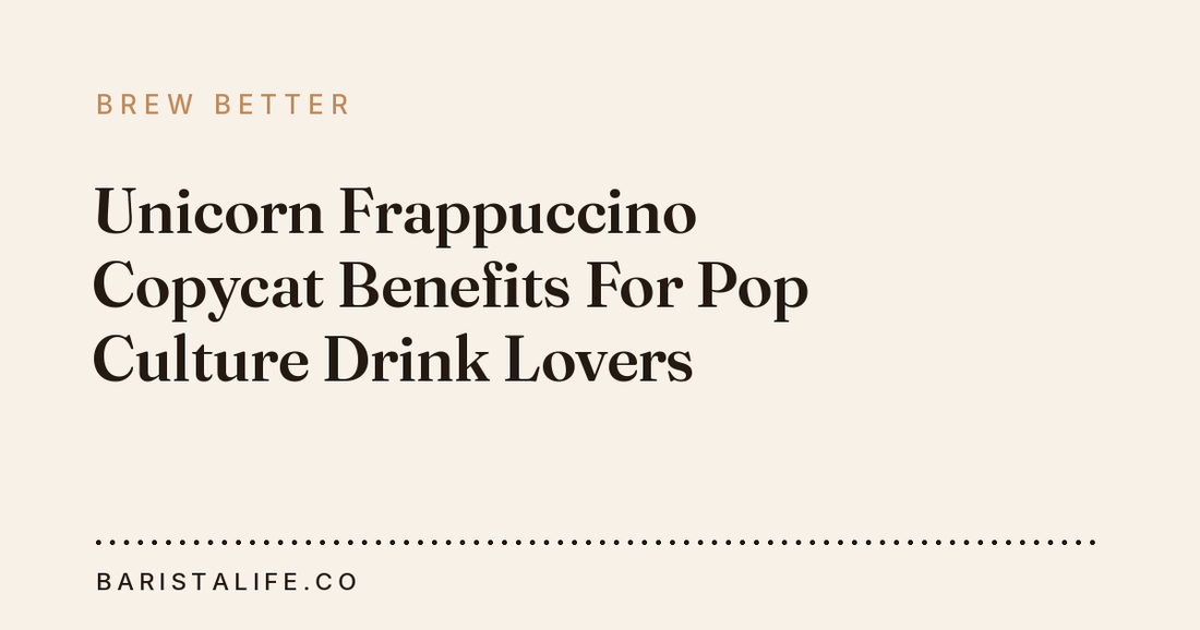 Unicorn Frappuccino Copycat Benefits For Pop Culture Drink Lovers