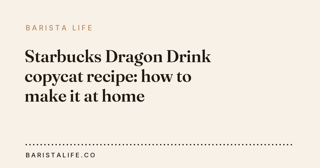 Starbucks Dragon Drink copycat recipe: how to make it at home