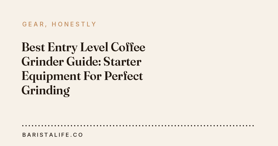 Best Entry Level Coffee Grinder Guide: Starter Equipment For Perfect Grinding
