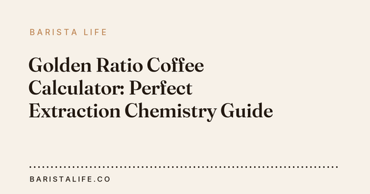 Golden Ratio Coffee Calculator: Perfect Extraction Chemistry Guide