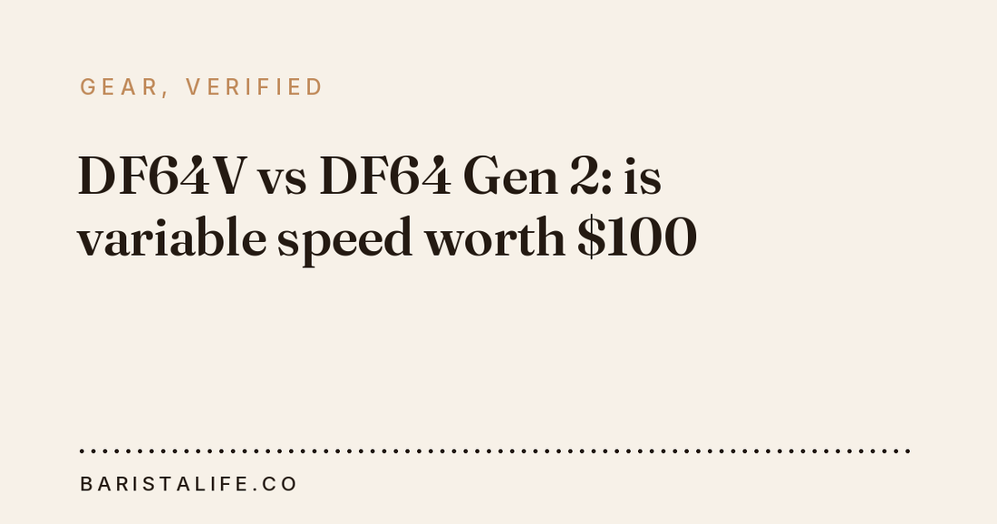 DF64V vs DF64 Gen 2: is variable speed worth $100