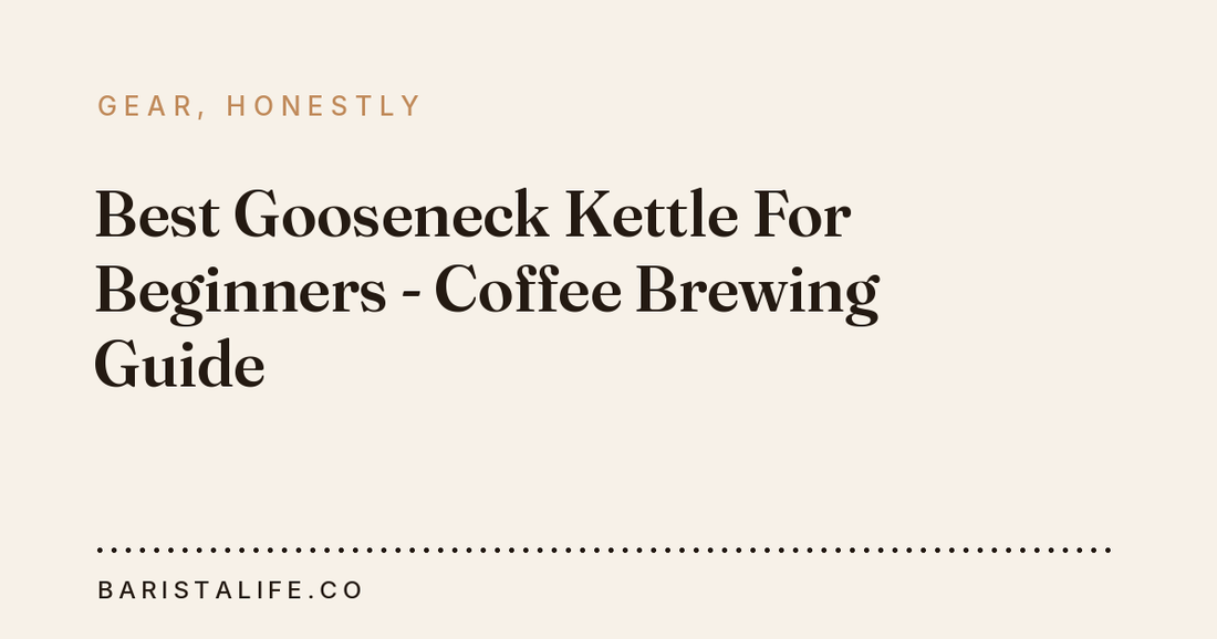Best Gooseneck Kettle For Beginners - Coffee Brewing Guide