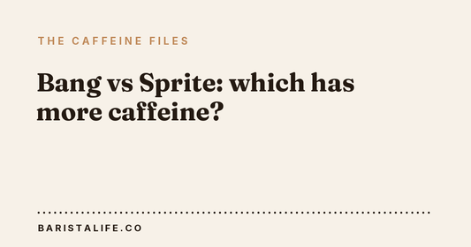 Bang vs Sprite: which has more caffeine?