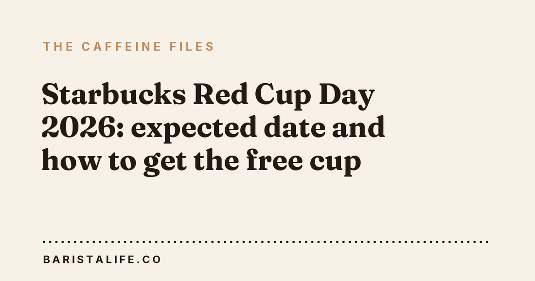 Starbucks Red Cup Day 2026: expected date and how to get the free cup