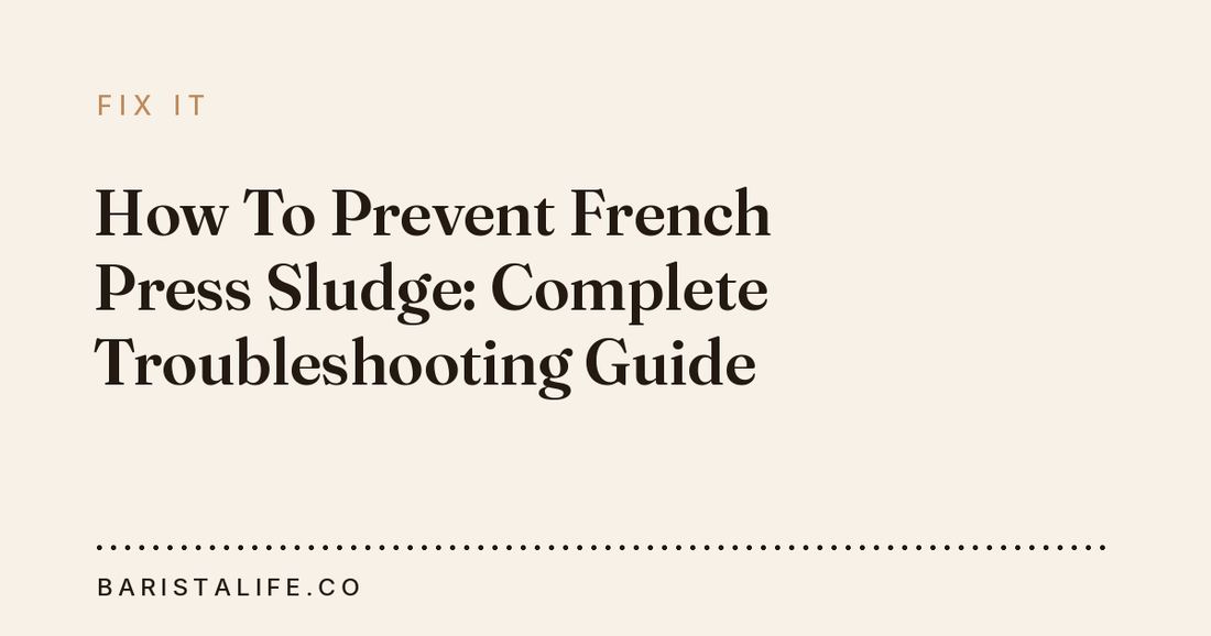 How To Prevent French Press Sludge: Complete Troubleshooting Guide