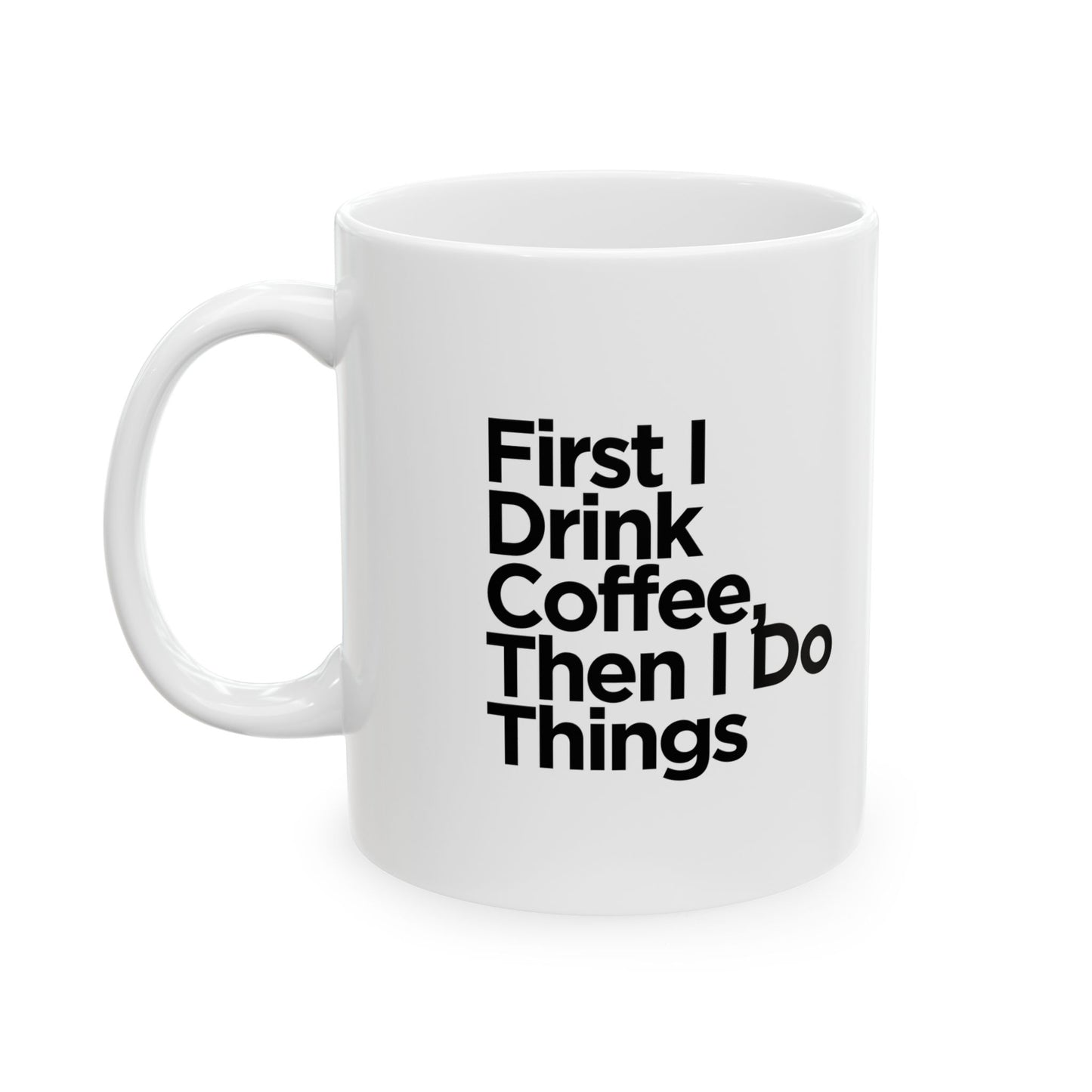 Coffee Lover's Ceramic Mug - Nectar of the Gods, Funny Gift for Him/Her, Office Mug, Birthday Present, Kitchen Decor