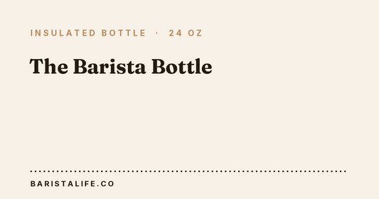 The Barista Bottle concept card