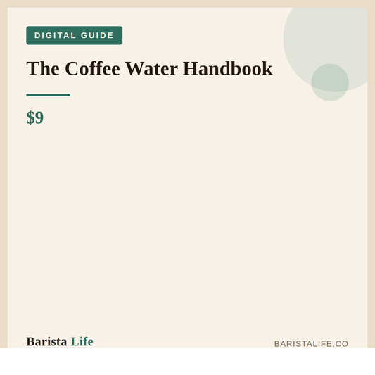 The Coffee Water Handbook - Barista Life