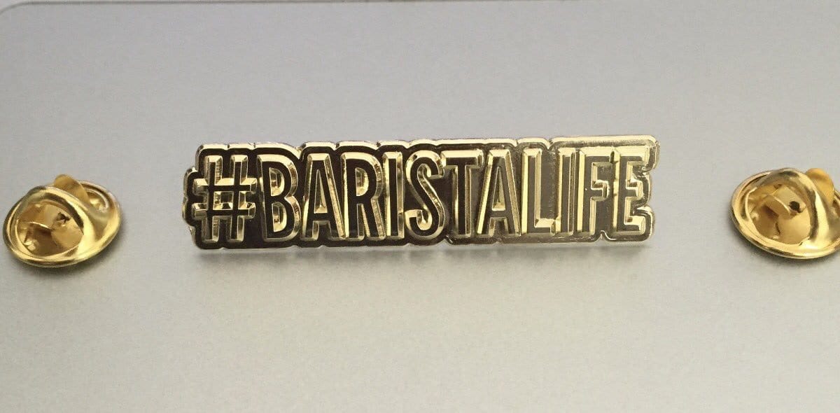 #BaristaLife Lapel Pin