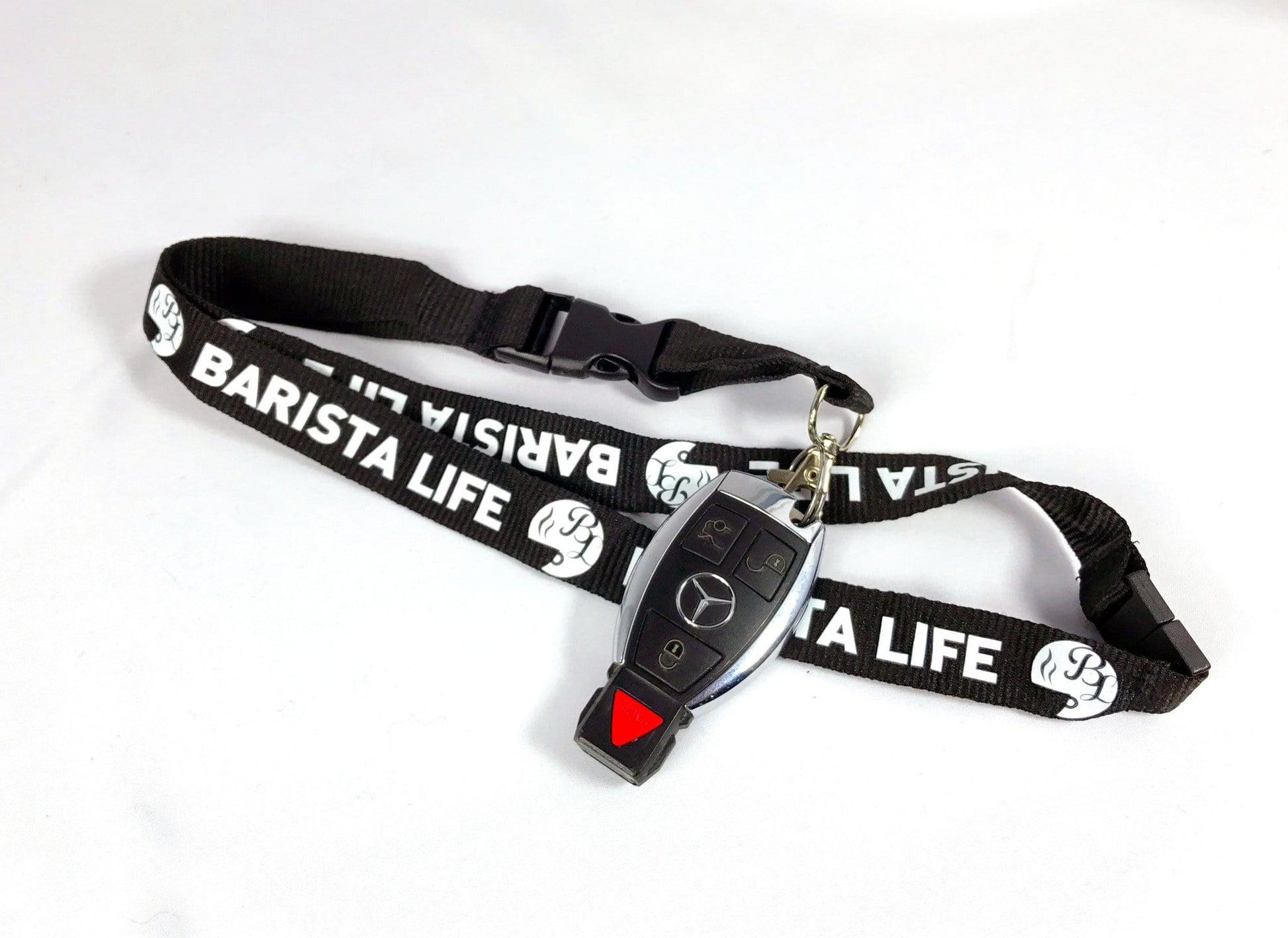 Black Barista Life Lanyard