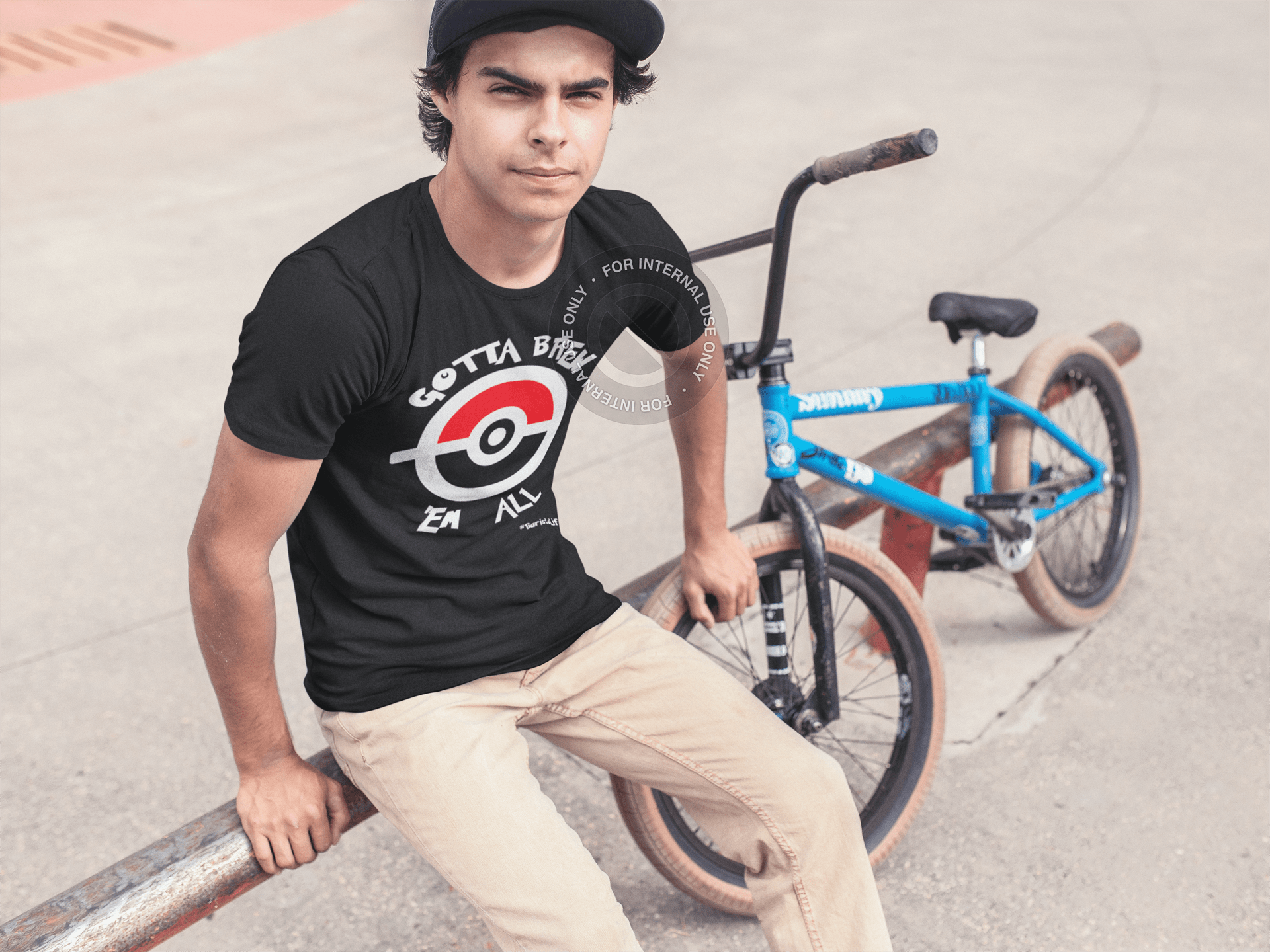 Gotta Brew 'Em All Black Tee