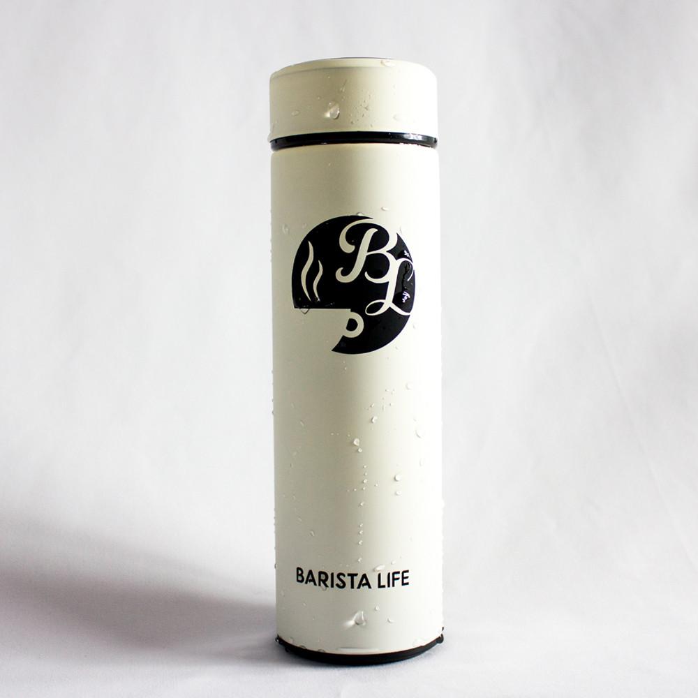 Water Bottle - The Barista Bottle - White Infuser Water Bottle