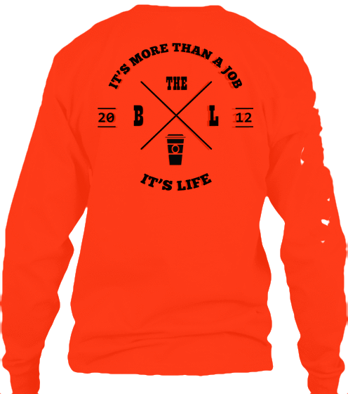 Longsleeve Tee - Barista Life™ Crosshatch Long Sleeve Tee