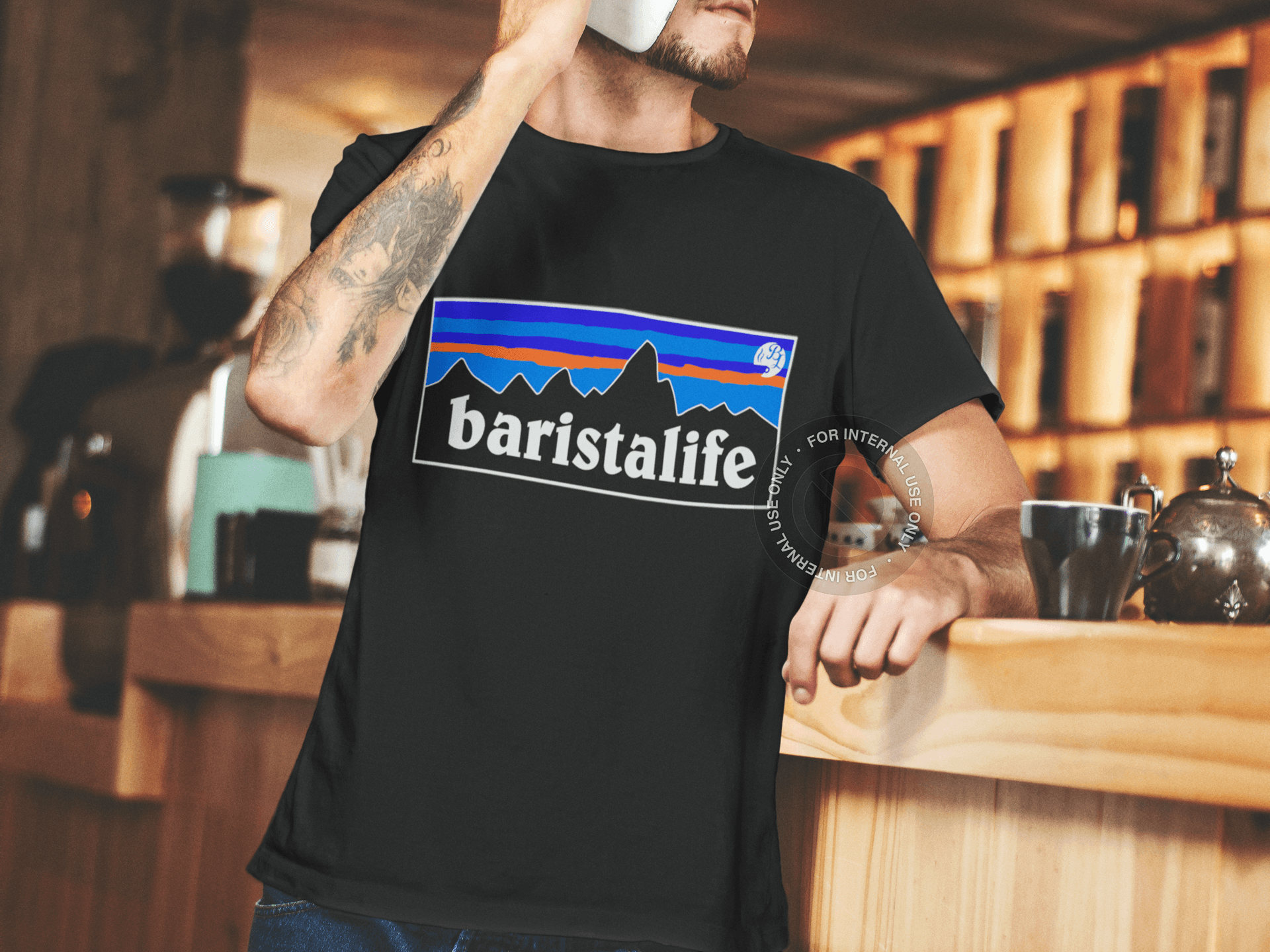 Shirts - Patagonia-Inspired Barista Life Shirt