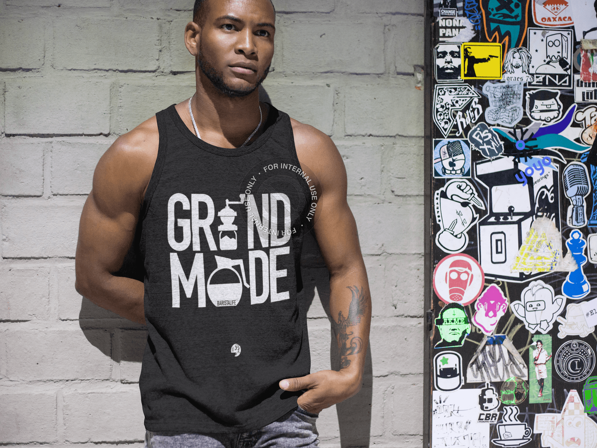 Tank Top - 'GRIND MODE' Unisex Tank Top